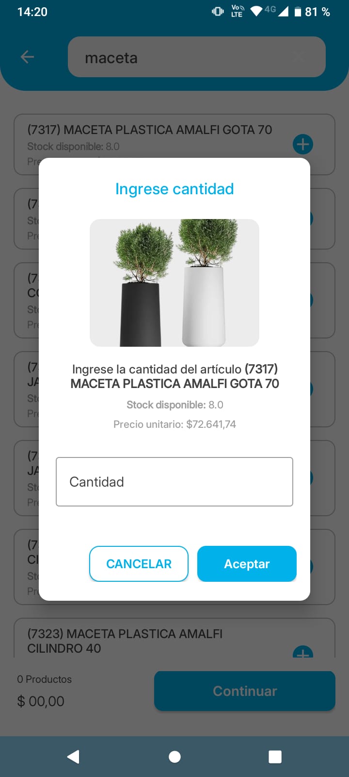 App vendedor